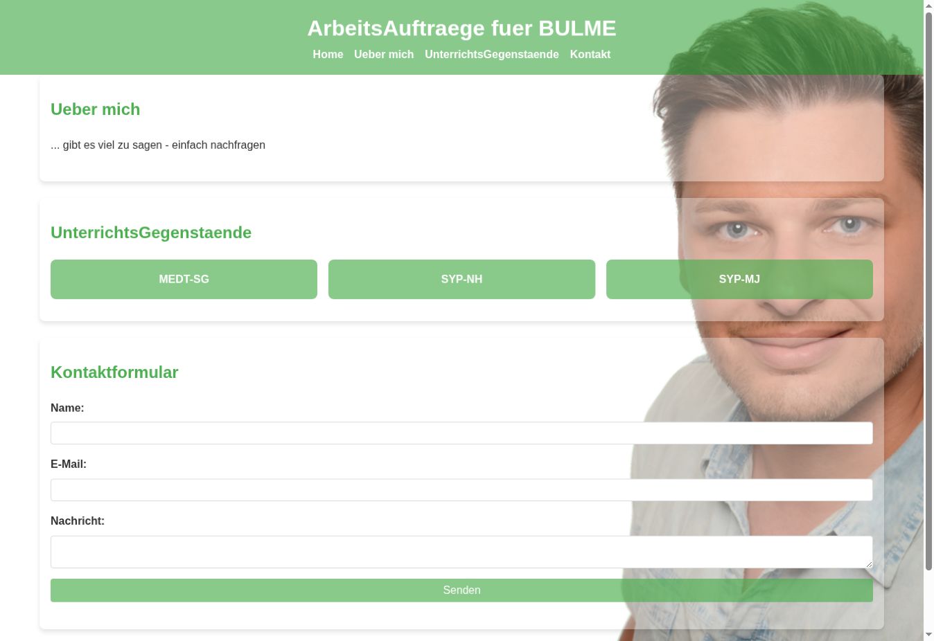 BULME - Arbeitsauftraege und Schulprojekte