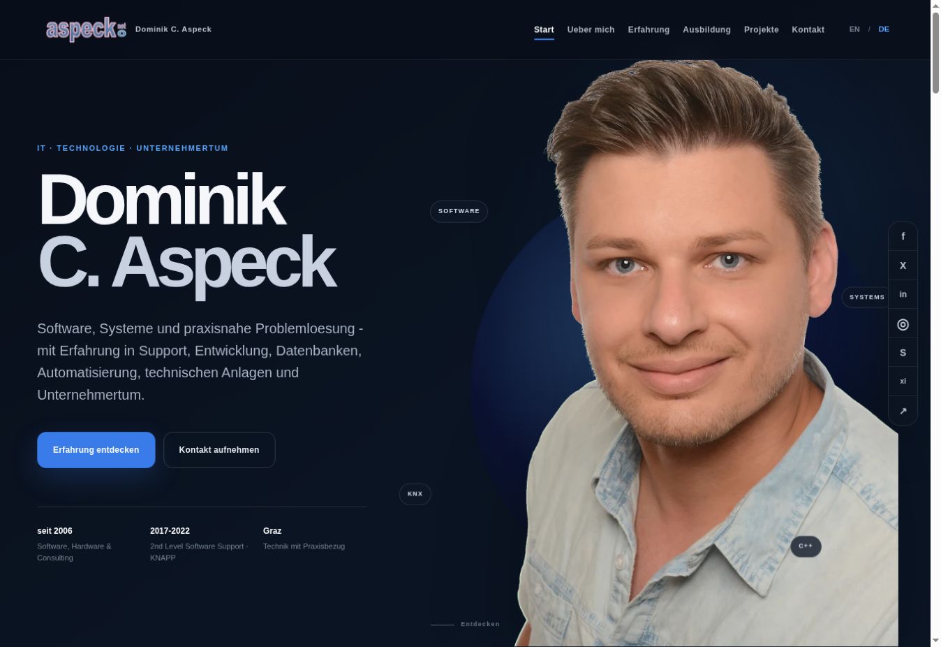 Dominik C. Aspeck - Persoenliche Webseite