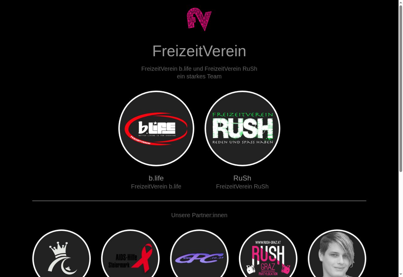 FreizeitVerein - Webseite