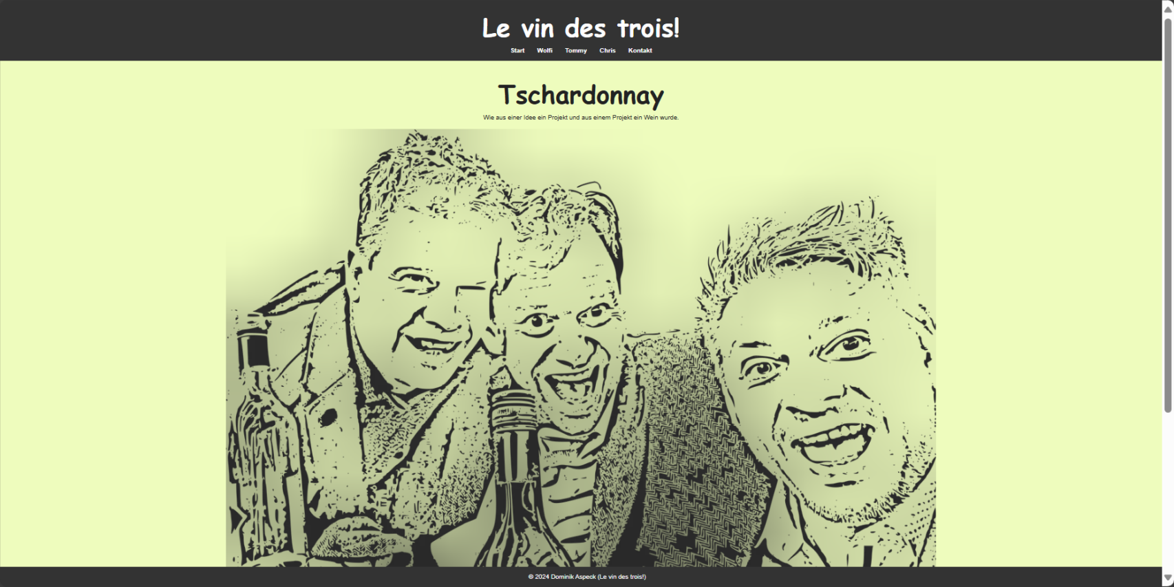 Tschardonnay - Webseite